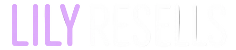 Lily resells